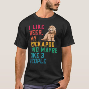 Cockapoo Dog Owner Beer Cockapoo T-Shirt