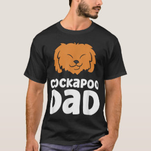 Cockapoo Dog Papa Cockapoo Dad T-Shirt