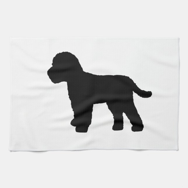Cockapoo Dog Tea Towel (Horizontal)