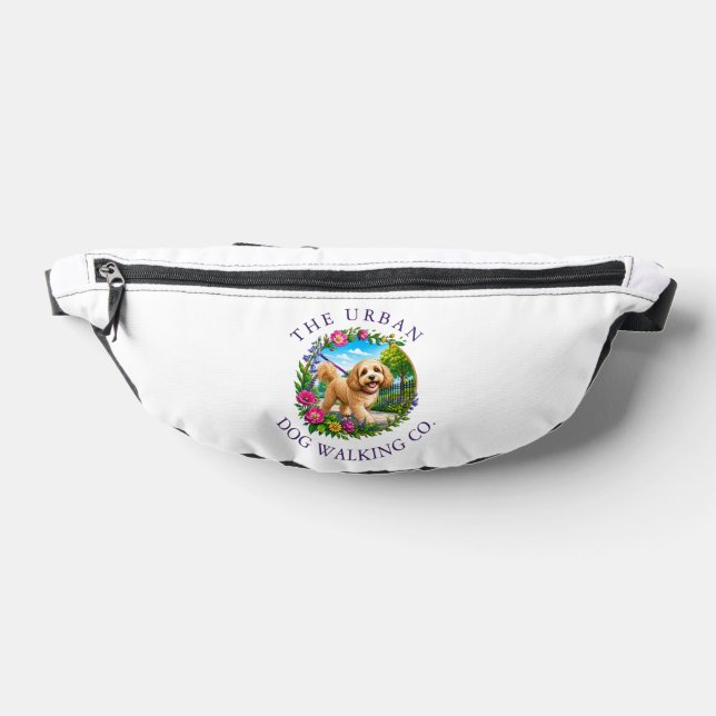 Cockapoo Dog Walking Trainer Bum Bag (Lay Down)