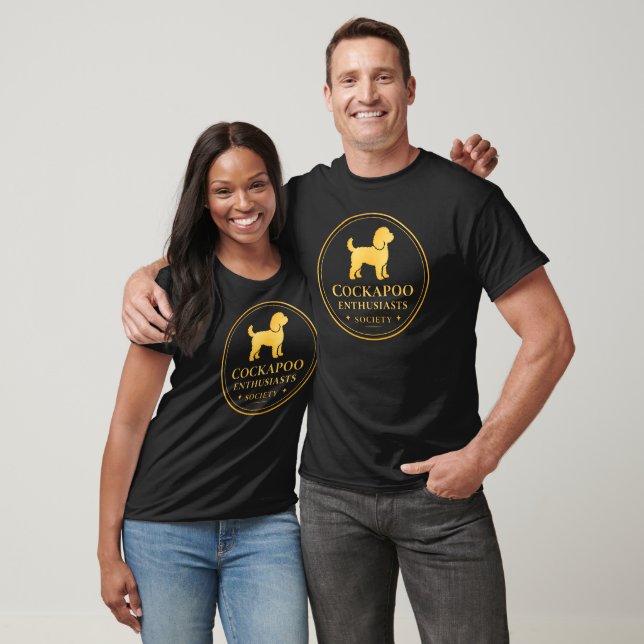 Cockapoo Enthusiast Society T Shirt (Unisex)