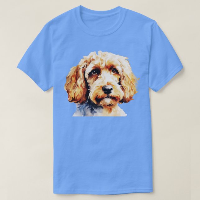 Cockapoo Face T-Shirt (Design Front)
