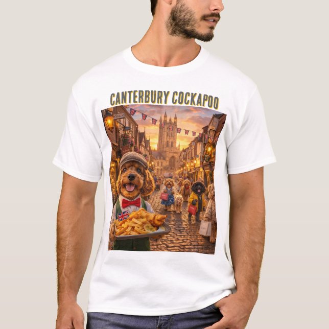 Cockapoo Food Shirt Canterbury Gift (Front)