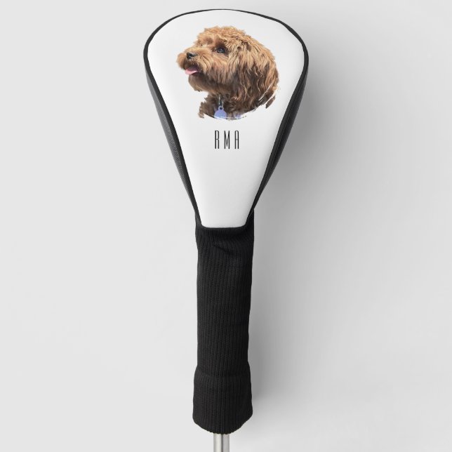 Cockapoo Golf Head Cover (Front)