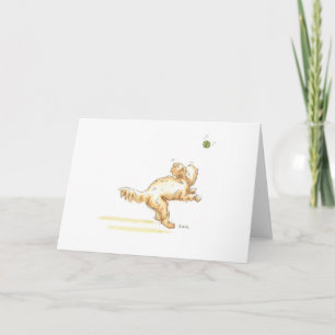 'Cockapoo' greetings card for any occasion.