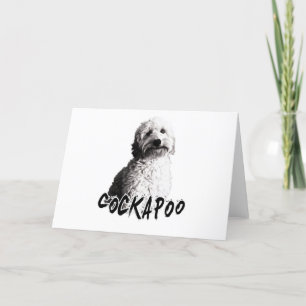 Cockapoo Holiday Card