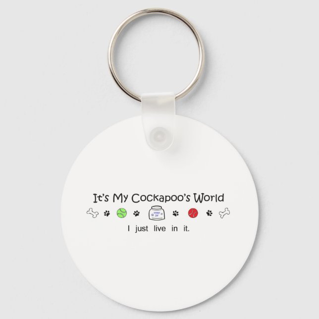 Cockapoo Key Ring (Front)