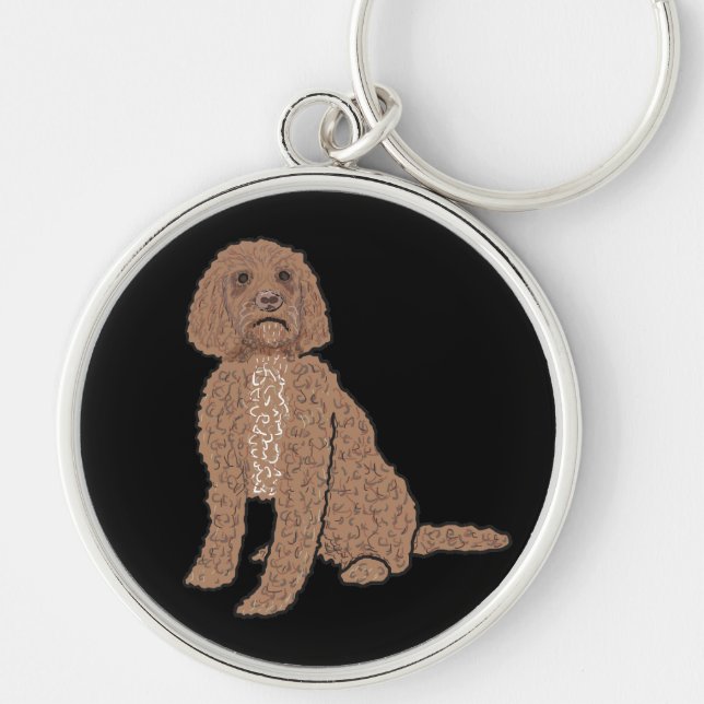 Cockapoo Key Ring (Front)