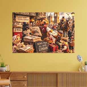 Cockapoo London Wall Art – Vintage Art