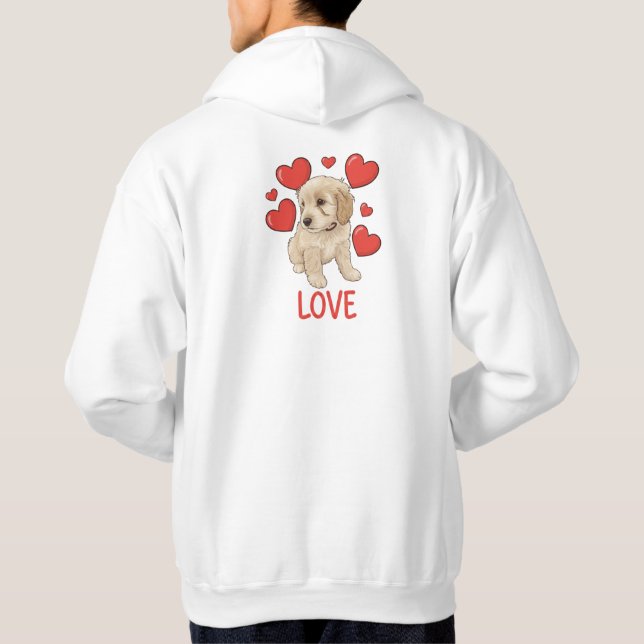 Cockapoo Love Hoodie (Back)