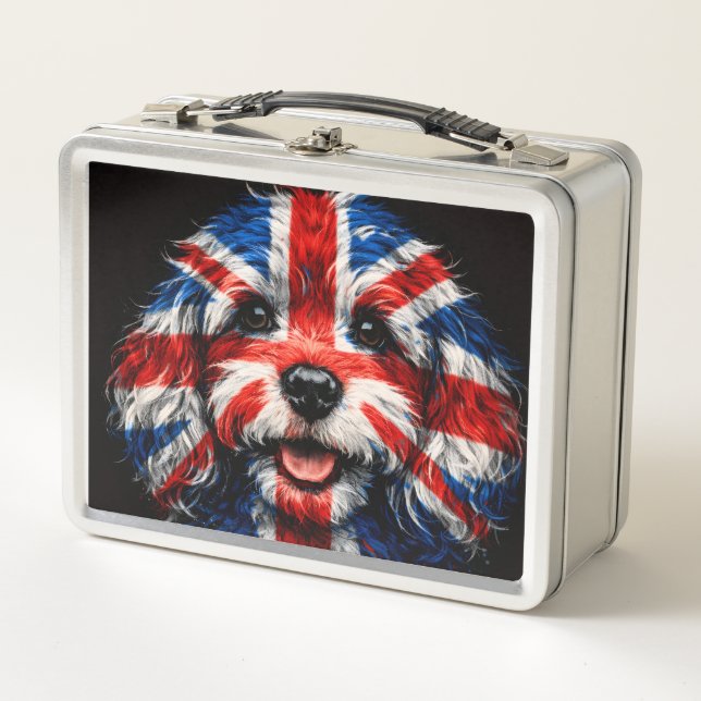 Cockapoo Lunchbox UK Dog Gift (Front)