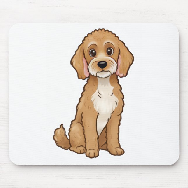 Cockapoo  mouse mat (Front)