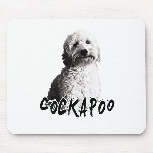 Cockapoo Mouse Mat (Front)