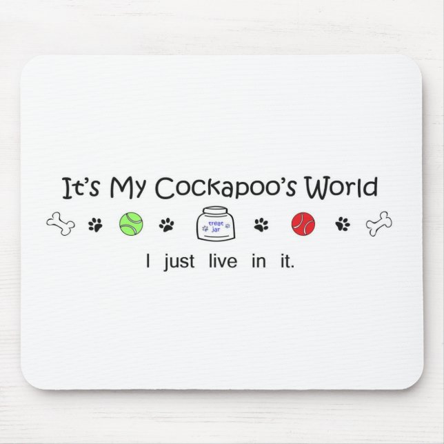 Cockapoo Mouse Mat (Front)