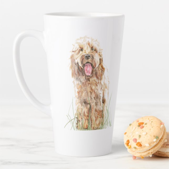 Cockapoo Mug, Dog Lover Gift, Cockapoo Art Mug (In Situ)