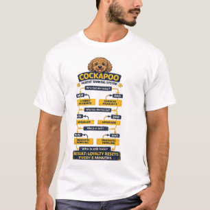 Cockapoo Parent Ranking System Funny owner gift T-Shirt