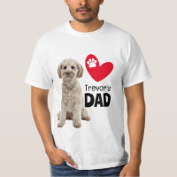 Cockapoo Personalised Dad T-Shirt
