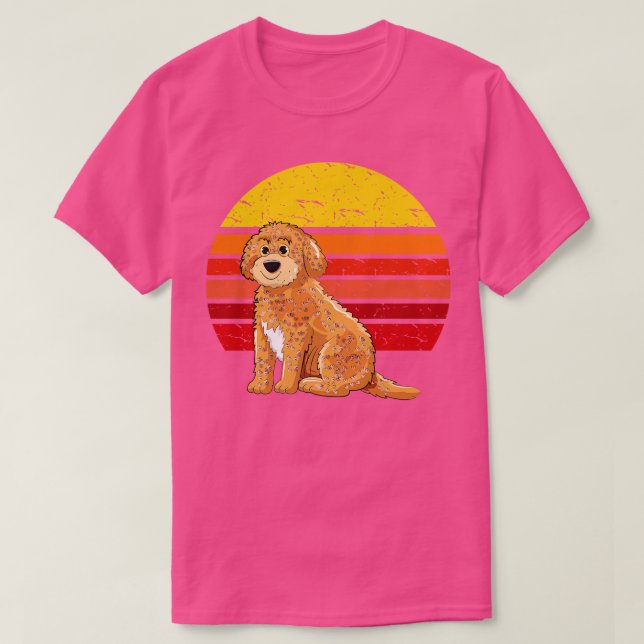 Cockapoo Retro T-Shirt (Design Front)