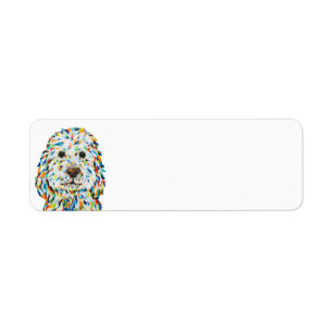 Cockapoo Return Address Label