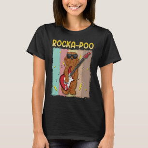 Cockapoo Rockstar Rocka Poo Dog Blues Master T-Shirt