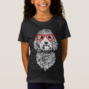 Cockapoo Valentines Day Doodle Dog mum Dog Lover T-Shirt