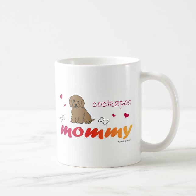 CockapooBrnMommy Coffee Mug (Right)