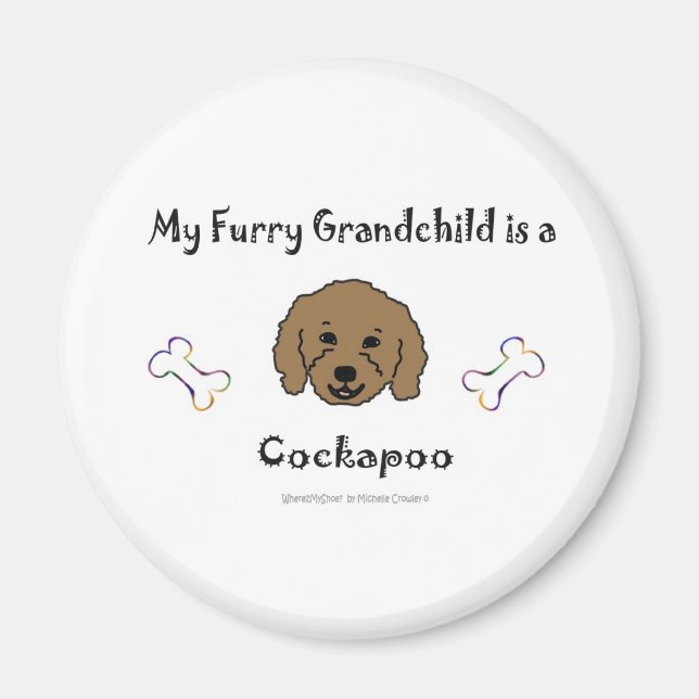 CockapooBrown Magnet (Front)