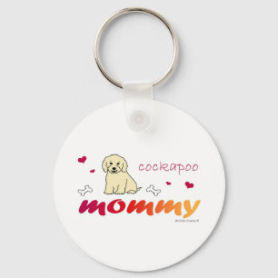 CockapooCrmMommy Key Ring
