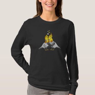 Cockatiel  Bird  Women Girls T-Shirt