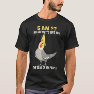 Cockatiel Birds  Cockatiels Design T-Shirt