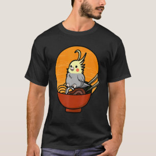 Cockatiel Cockatoo Lutino Quarrion Weiro Bird Parr T-Shirt