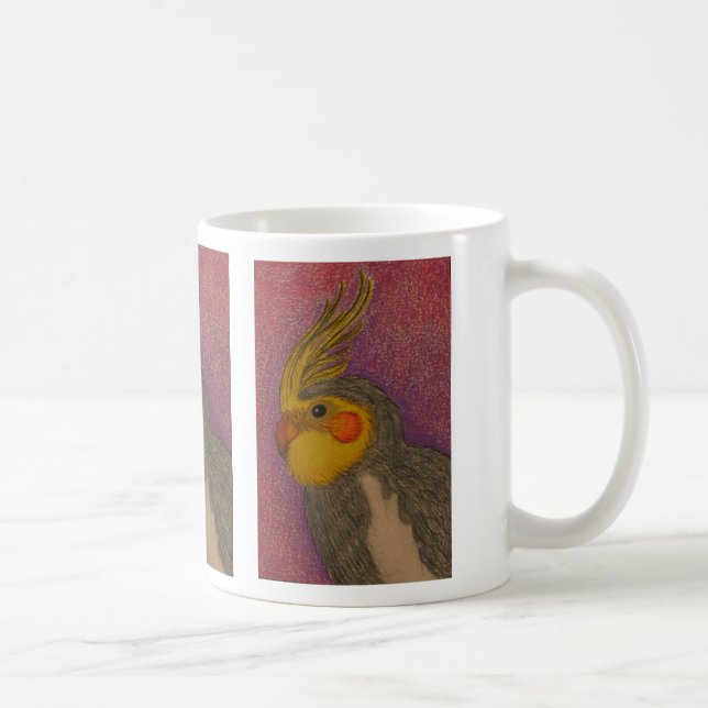Cockatiel coffee mug (Right)