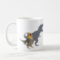 Cockatiel Dinosaur Roar Personalized Gift