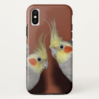 Cockatiel Duo iPhone X Case