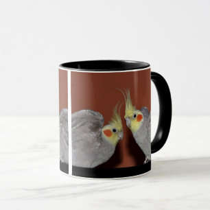 Cockatiel Duo Mug