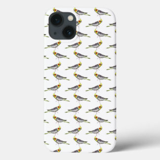 Cockatiel Frenzy iPad Mini (Choose Colour) iPhone 13 Case