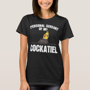 Cockatiel Gift For Bird Lovers- Funny Cockatiel Ow T-Shirt