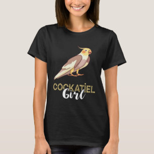 Cockatiel Girl Bird Parrot Bird Owner Cockatiel T-Shirt