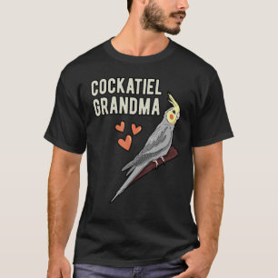 Cockatiel Grandma Parrot Owner Grandmother Cockato T-Shirt