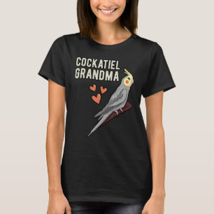 Cockatiel Grandma Parrot Owner Grandmother Cockato T-Shirt