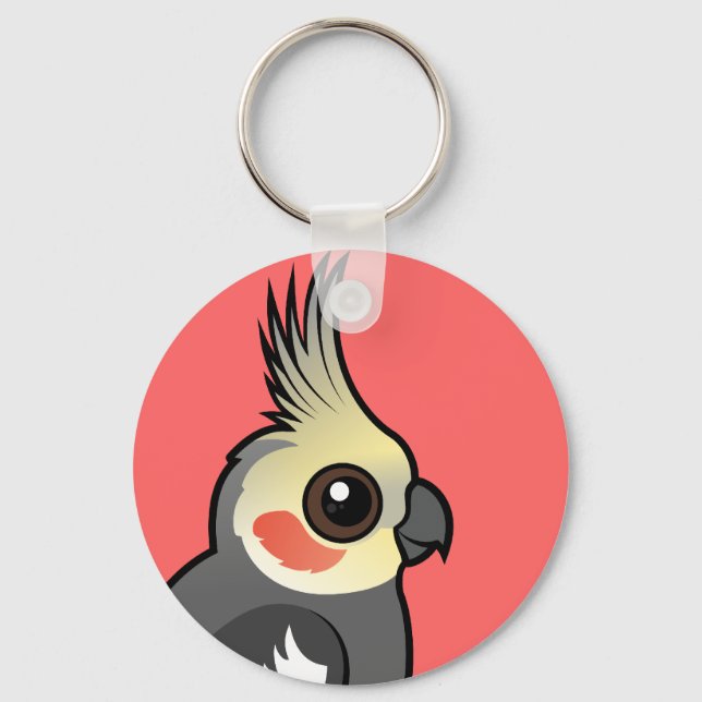 Cockatiel Key Ring (Front)