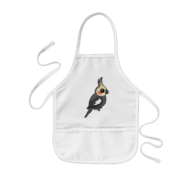 Cockatiel Kids Apron (Front)