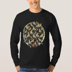 Cockatiel Lover Parrot Birdwatching Ornamental Bir T-Shirt