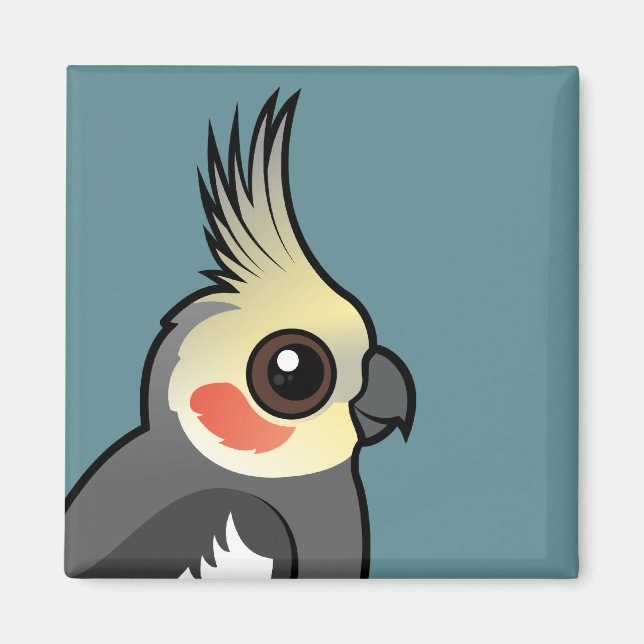 Cockatiel Magnet (Front)