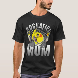 Cockatiel Mum Birding Birdwatcher Parrot Animal Co T-Shirt
