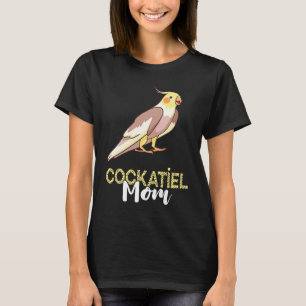 Cockatiel Mum Mother Bird Heart Parrot Owner Pet B T-Shirt