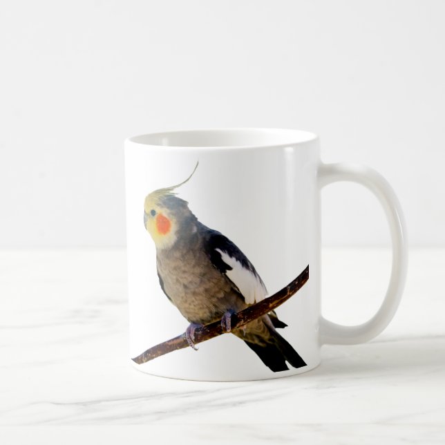 Cockatiel , Nymphicus hcus Coffee Mug (Right)