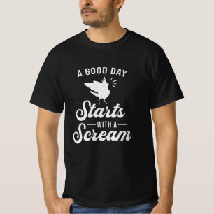 Cockatiel Owners A Good Day Cute Cockatiels Bird T-Shirt