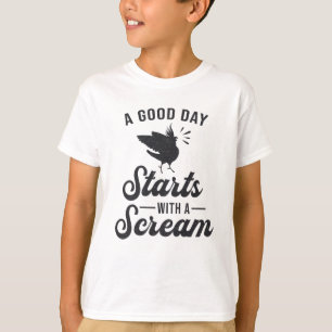 Cockatiel Owners A Good Day Funny Cockatiels Bird T-Shirt