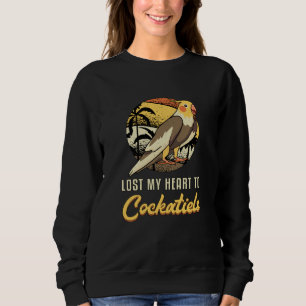 Cockatiel Owners Lost My Heart To Cockatiels Bird Sweatshirt
